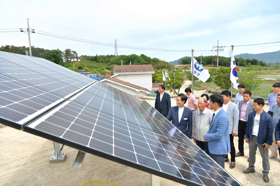 (주)에스알에너지, 경로당 8개소에 태양광 설치 훈훈