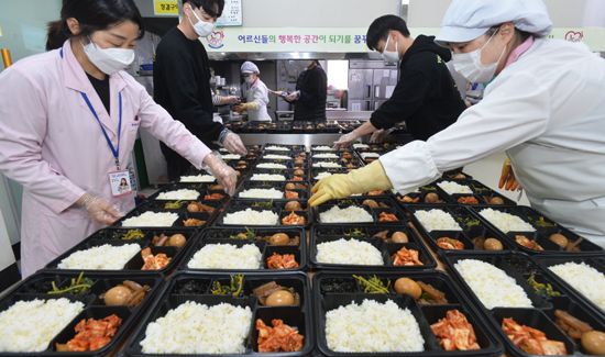 정성 가득 도시락