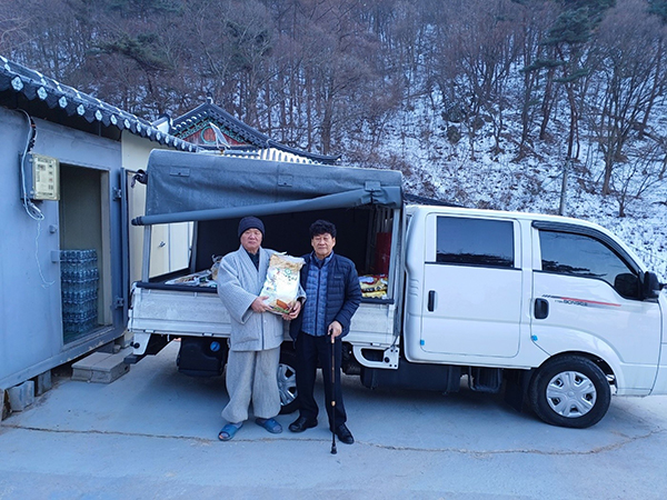 임실 백운암, 장애인 취약계층에 쌀 1000kg 기부