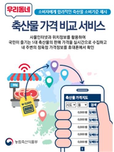 ‘우리동네 축산물 가격비교서비스’ 행안부 장관상 수상
