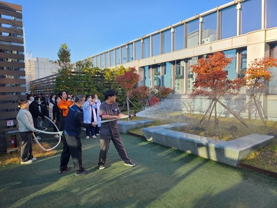 제일정형외과병원, 강남소방서와 안전교육·소방훈련 실시