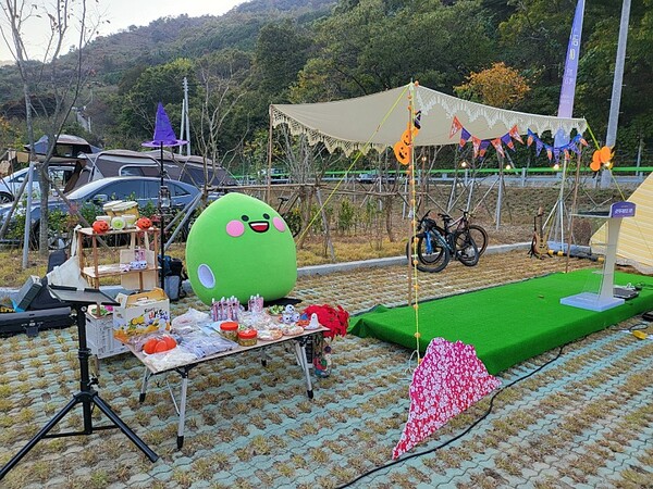 광양시,  오토캠핑장 24면 규모 금천계곡야영장 개장