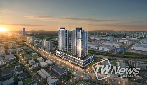 고덕 아이파크 아파트 투시도