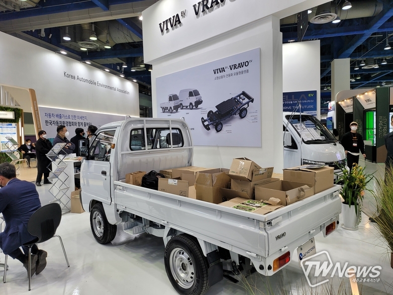 [xEV 트렌드 코리아 2022] 제이제이모터스의 전기화물차 브라보
