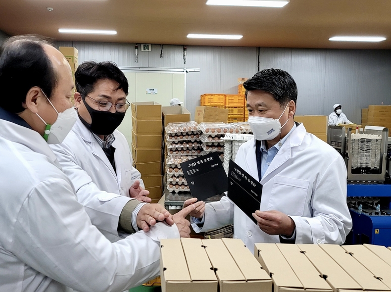 김학도 중소벤처기업진흥공단 이사장, 제주웰빙영농조합법인 방문해 격려와 애로사항 점검