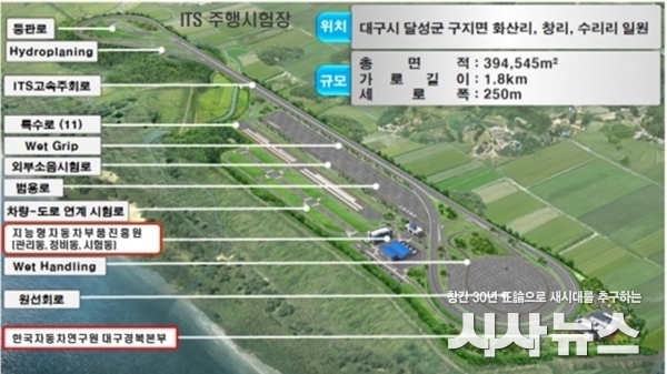 대구시 자율주행자동차 선진모델로 성장
