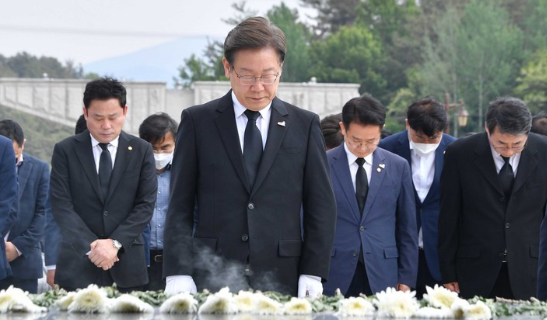 이재명, 23일 봉하마을 노무현 전 대통령 추도식 참석