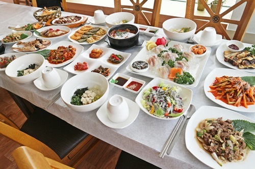 통영시청에서 인증한 통영 한정식전문점 동백한정식 