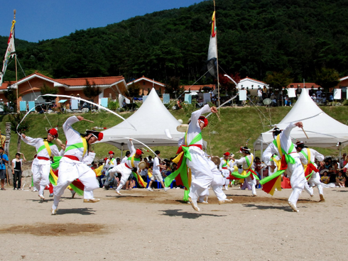 산청국악축제 국가무형문화재 진주삼천포농악 공연