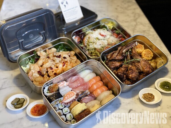 글래드 호텔이 진행하는 친환경 투고 박스 서비스.. 필(必)환경을 위한 용기
