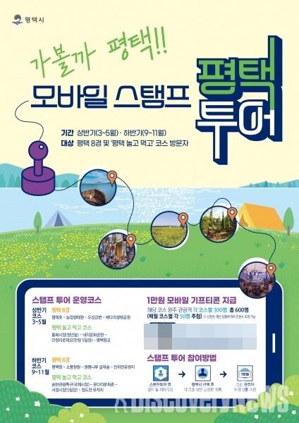 2023 평택 구석구석, 모바일 스탬프 투어 실시