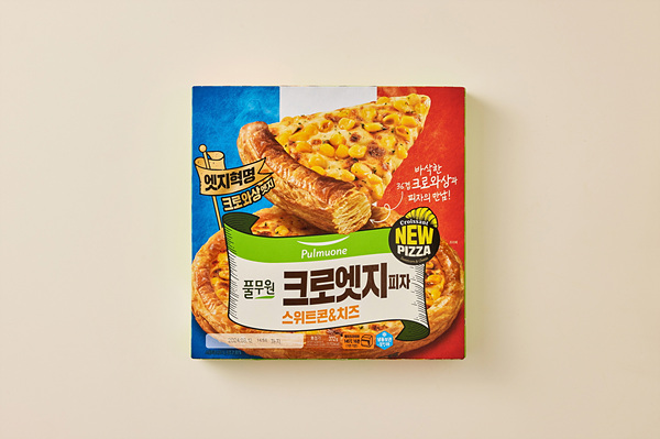 풀무원, 크로와상 엣지 냉동피자 크로엣지 피자 리뉴얼 출시