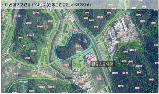 마산합포구, 현동근린공원에 유아숲체험원(어린이 모험숲) 조성