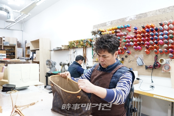 원형 그대로의 복원을 추구, 명품가방 수선명가 강남사 이경한 대표