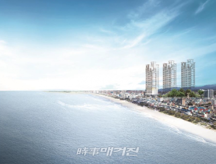 동해바다 조망권이 한눈에, 강릉 주문진 벽산블루밍 오션힐스 아파트 113세대 신규공급 예정