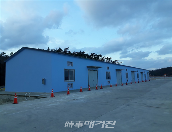 목포지방해양수산청, 신안 원평항에 어구 등 보관시설 완공