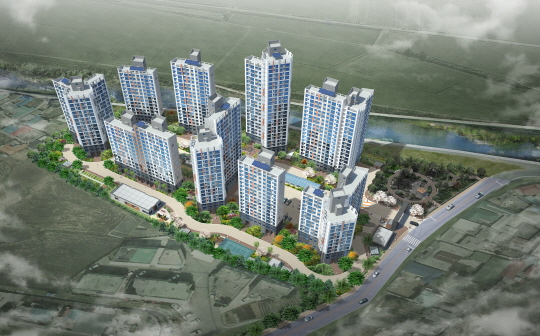 양우 아파트 배치도