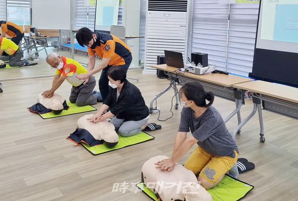 광주시 동구평생학습관, 취약계층 안전교육 호응!