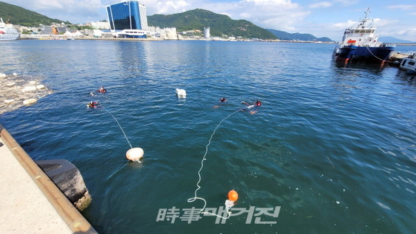 여수해경, 구조대 신임경찰 현장교육 구슬땀