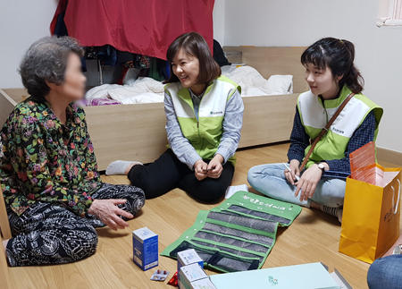 유한양행, 용인지역 어르신 건강지킴이 봉사활동
