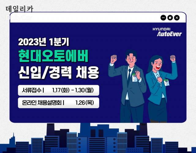 현대오토에버, 2023년 1분기 신입·경력 사원 채용