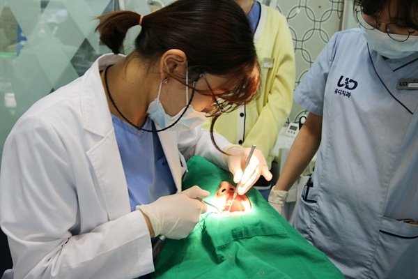 유디치과, 구로지역 저소득층아동 충치치료…치아관리 앞장서