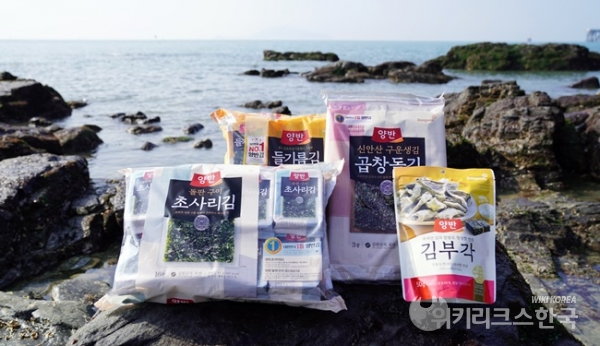 곱창돌김·초사리김…동원F&B, 프리미엄 양반김으로 1위 굳히기 나선다