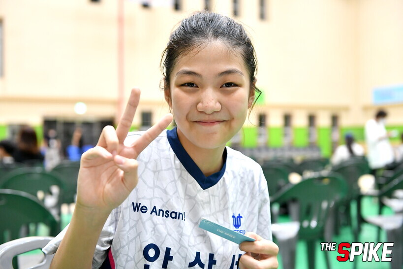 김연경 만난 안산서초 후배 김도연 “특유의 끈기와 패기 배우고파”