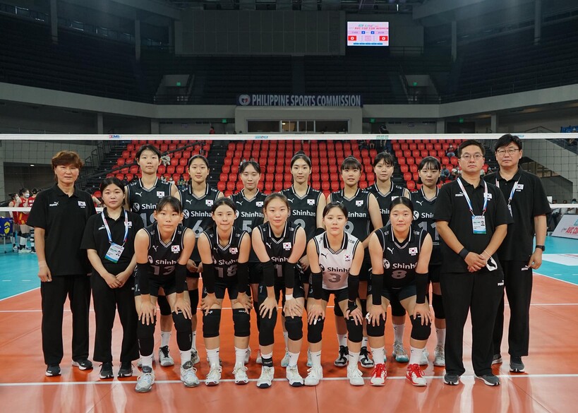 ‘최연소팀’ 한국 여자배구, 예선 4연패로 8강행 좌절[AVC컵]