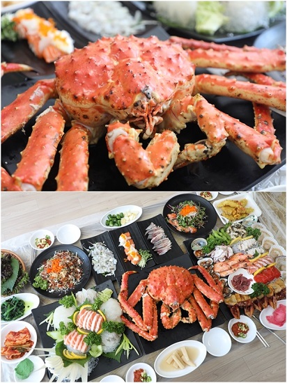 소래포구 맛집 ‘해남수산’, 킹크랩 미리 예약하고 방문하면 모둠튀김 서비스로 제공