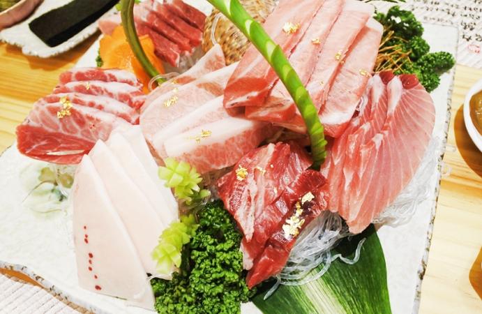청라 스시와 참치를 한번에 즐길 수 있는 “산유참치스시”