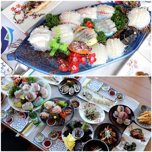 통영맛집 민수사 횟집, 바다뷰 전망과 함께 제철 해산물을 푸짐하게 즐길 수 있어