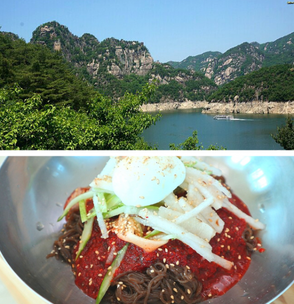 [충주맛집로드] 수안보온천 후 즐기는 칡냉면 名家, 갈마가든