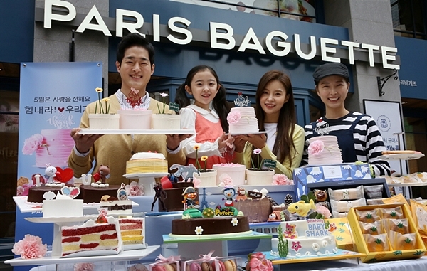 가정의달 5월엔 파리바게뜨 케이크로 사랑 전하세요