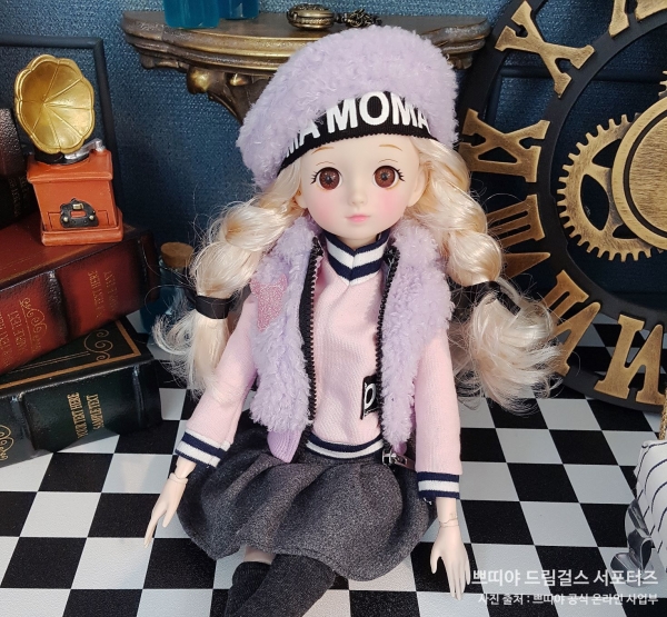 [쁘띠야] 패션모델이 꿈인 쌍둥이 루나의 겨울패션!