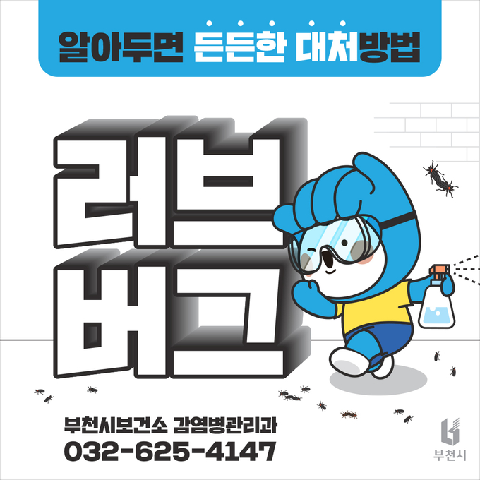 부천시, 러브버그 대처법 홍보