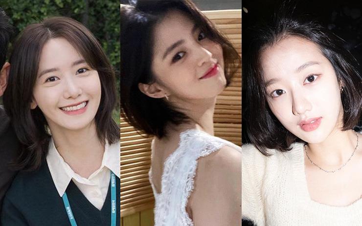윤아부터 한소희, 에이프릴 나은까지 #단발머리 열풍!