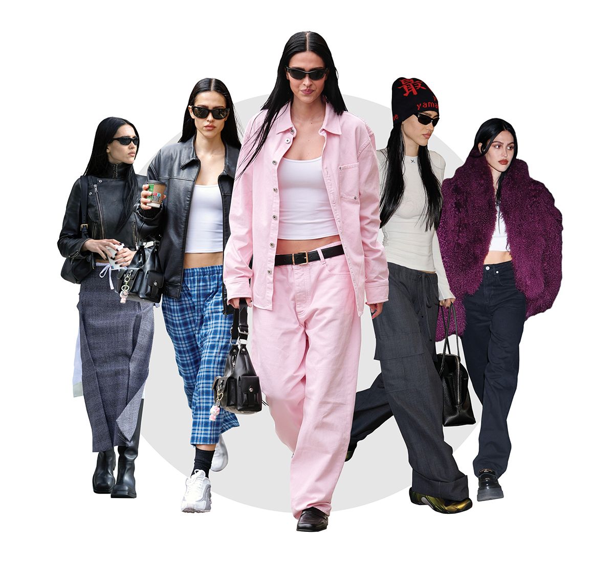 모델 아멜리아 햄린의 오프 듀티(off-duty) 모드