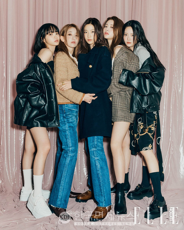 쿨한 파리지엔느로 변신, 르세라핌의 반전 매력 [KDF elle] 