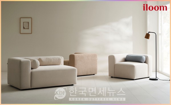 일룸, 편안 거실의 중심 모듈형 소파 신제품 무브 출시 [kdf funiture]