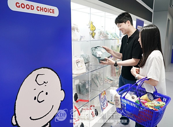 롯데免, 나우인명동에서 스누피 팝업스토어 선봬