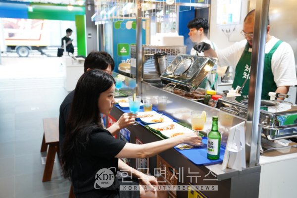 롯데免, 나우인명동에서 처음처럼 X 크러시 소맥포차 팝업 오픈