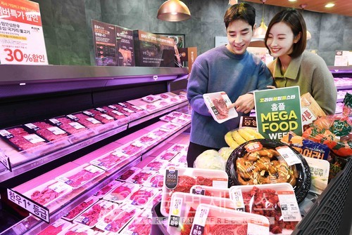 한우∙킹크랩 최대 반값...홈플러스, 코세페 홈플 메가푸드위크 마지막주 행사 진행