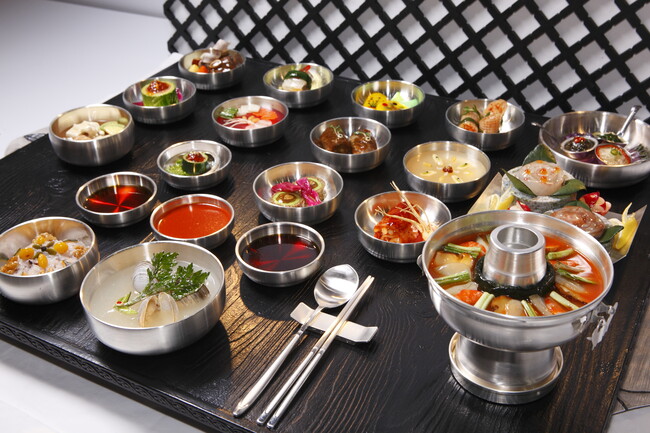 한식 음식 사진