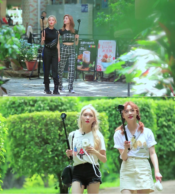 배틀트립 청하·주결경, 트윈룩 맞춰 입고, 젊음과 패션의 도시 광저우로 우정 여행!
