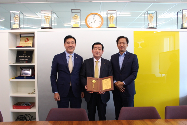 고압가스연합회, 김영준 대성산업가스 대표이사 상견례