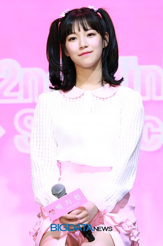 [BIG포토] 프로미스나인 백지헌, 귀여운 양갈래 헤어