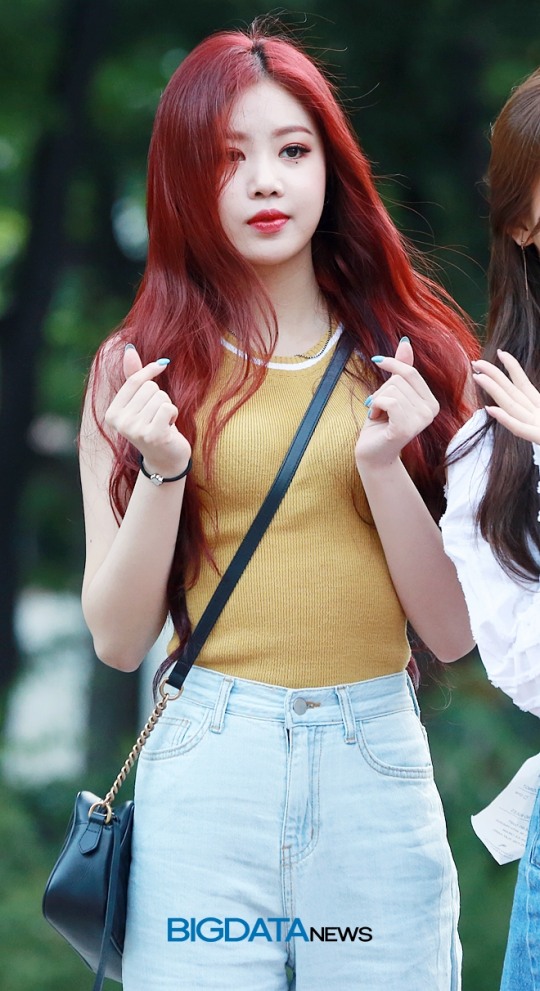 [BIG포토] 여자아이들 소진, 팬분들에게 제 마음을 전하고 싶어요
