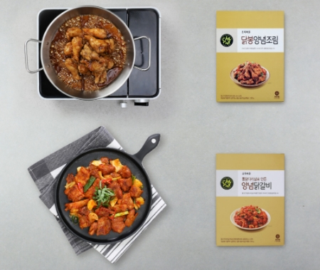 초록마을, 국내산 무항생제 닭요리 간편식 2종 선보여