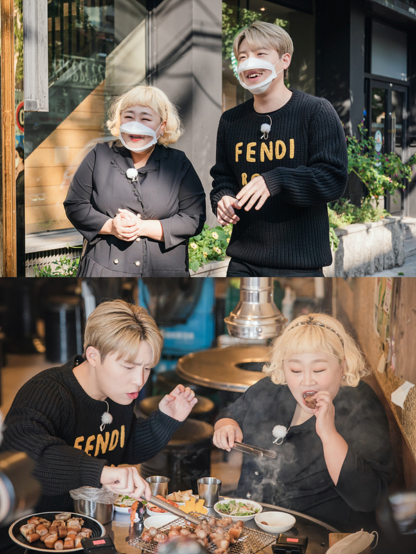 홍윤화X웅이 꼬기세끼 1화부터 고기 16인분 먹방으로 시선 집중